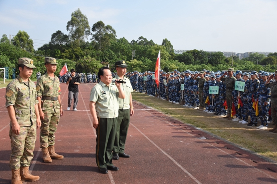 迷彩英姿彰显2024级新兵风采