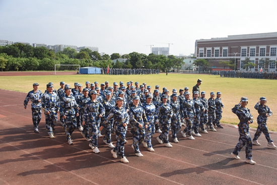 迷彩英姿彰显2024级新兵风采