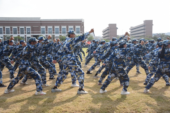 迷彩英姿彰显2024级新兵风采