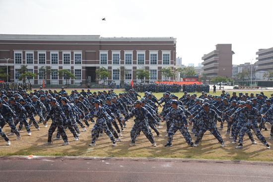 迷彩英姿彰显2024级新兵风采