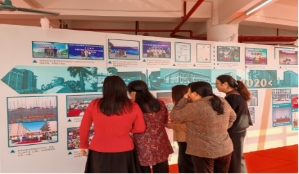 重温校史忆初心 凝心聚力促发展——34周年校庆全体教职工参观校史馆