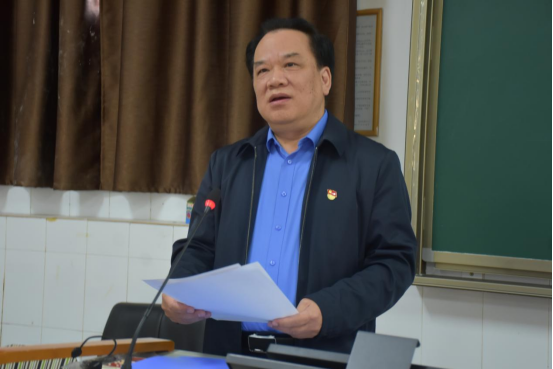 我校召开2024—2025第二学期全体教职工大会