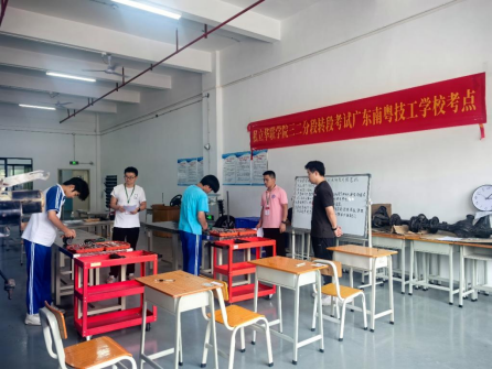 我校与广东南粤技工学校顺利完成中高职贯通 培养三二分段转段考核工作